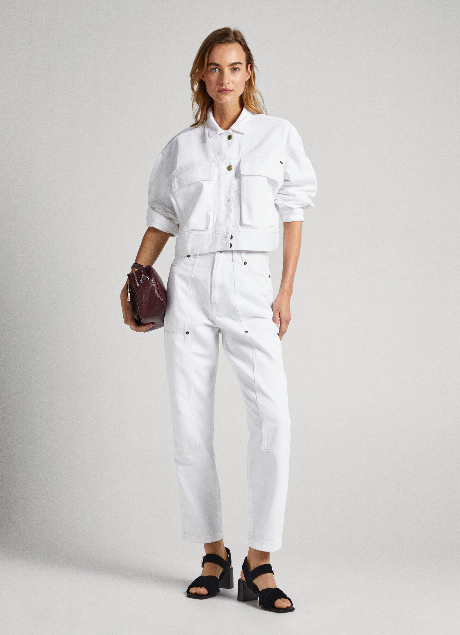 JAQUETA JEANS BOXY