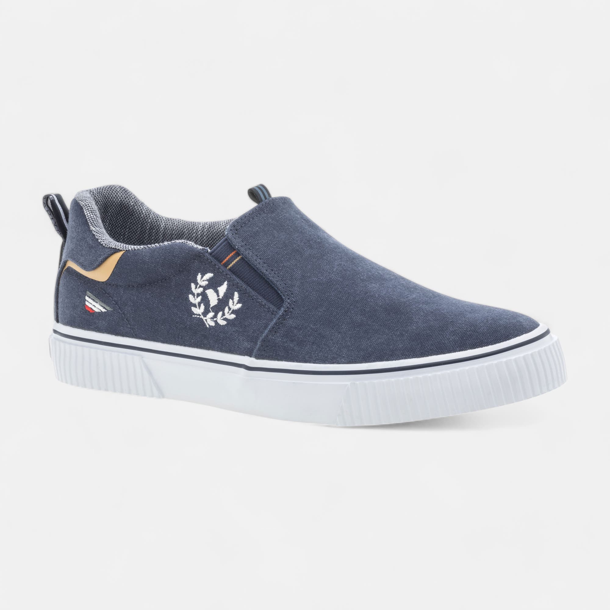 Baskets en toile Homme bleu marine