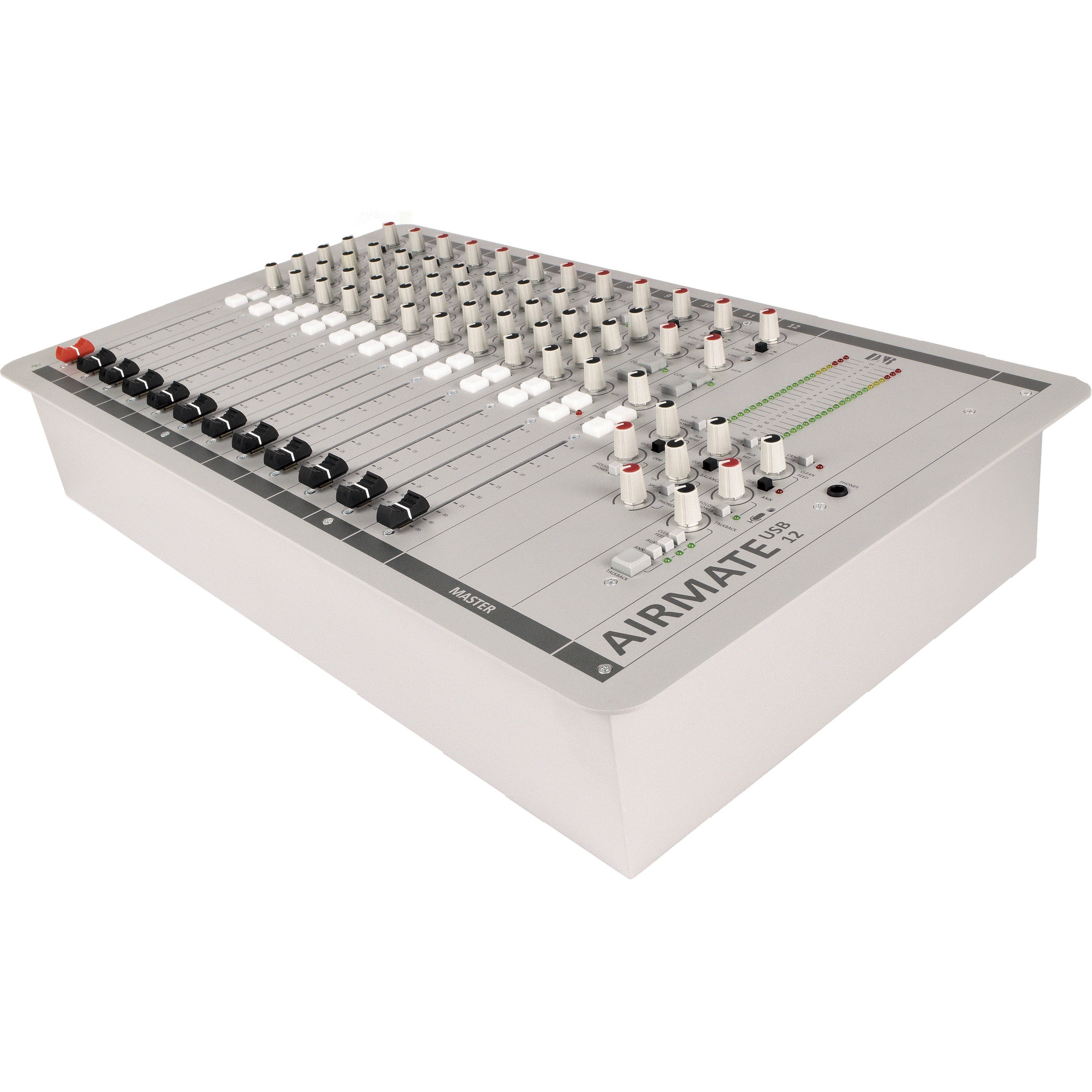 D&R Airmate-12 USB broadcast mengpaneel 12 ch. 2x VoIP