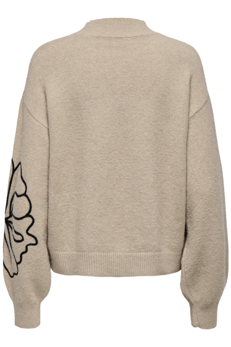 Jacqueline de Yong beige dames trui