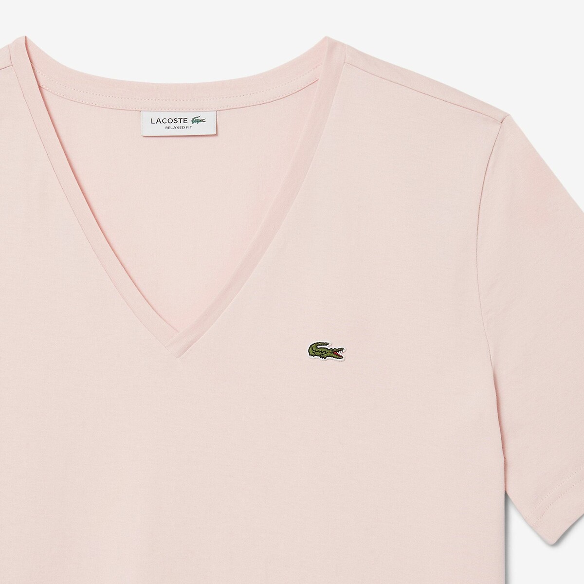 Camiseta LACOSTE com decote em V