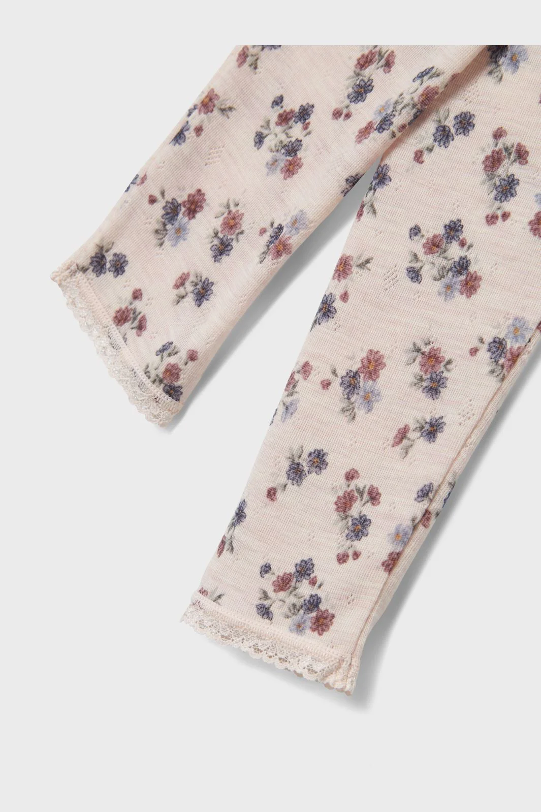 Name It Nmfwang Wool Needle Legging 4475082 lilac ash aop