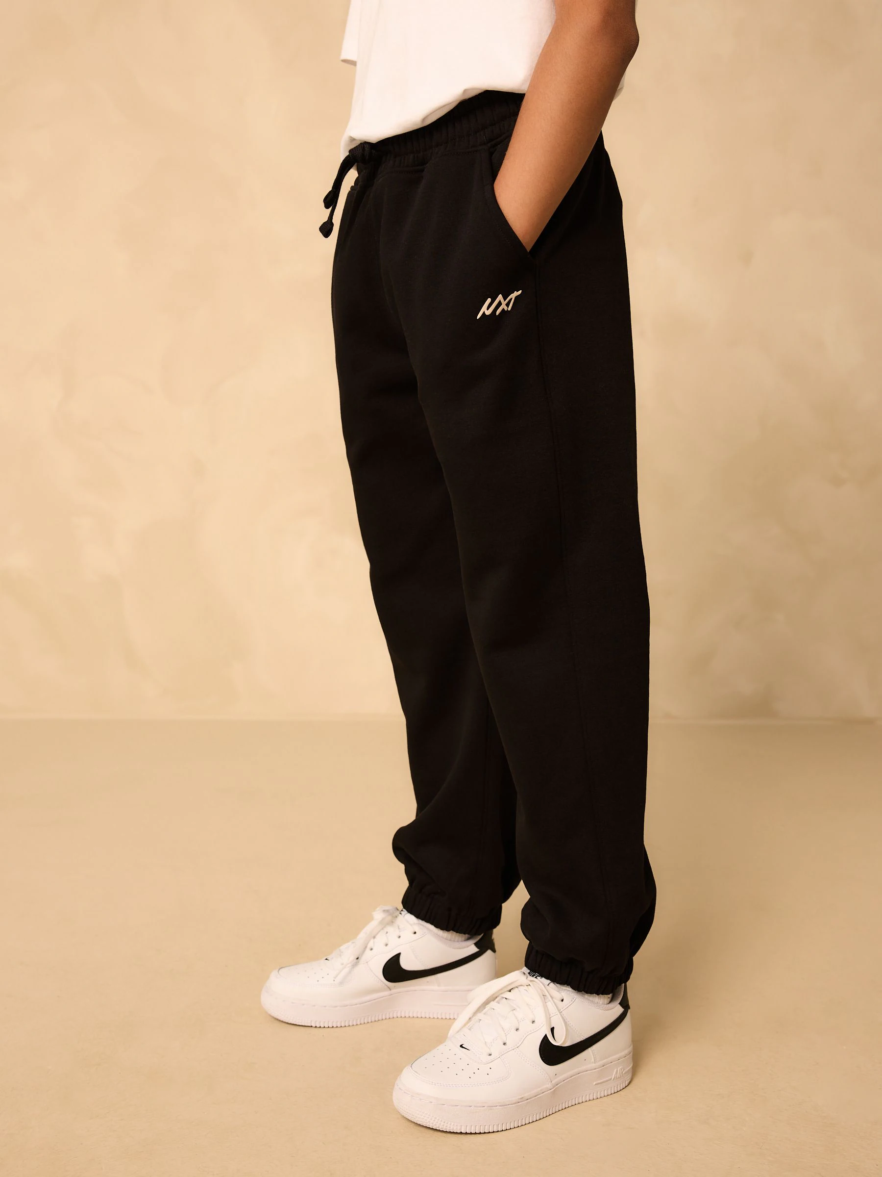 Zwart - Set van sweatshirt en joggingbroek