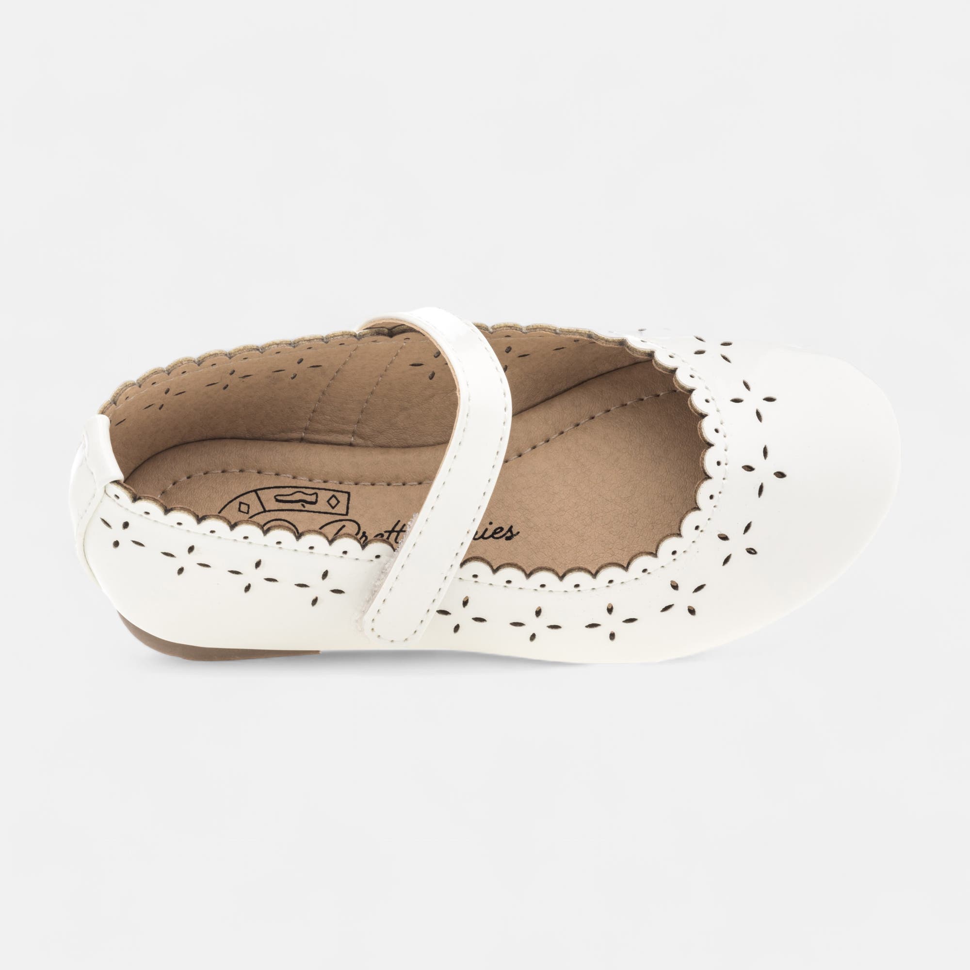 Ballerines Fille blanc