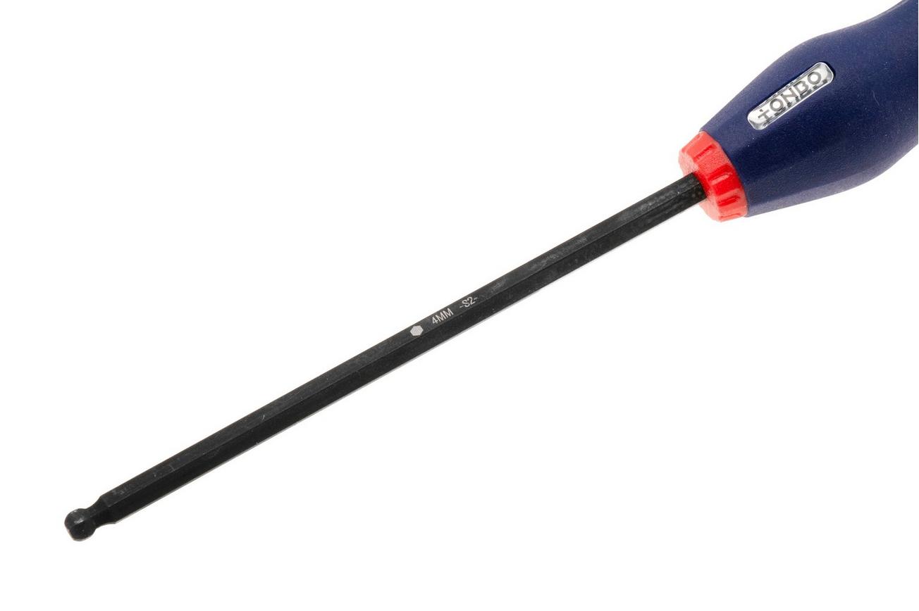 Hapstone Ball-End Hex Screwdriver, inbusschroevendraaier, 4 mm