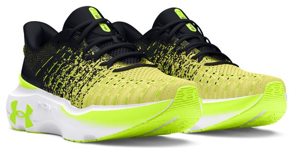 Chaussures Running Under Armour Infinite Elite Noir Jaune Homme