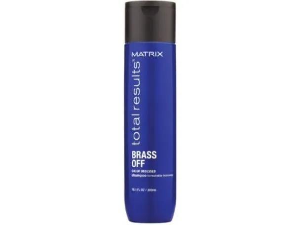 MATRIX_Total Results Color Obsessed Brass Off shampoo to neutralize shade 300ml