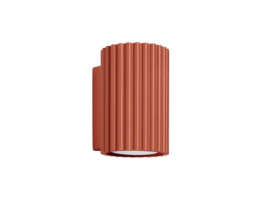 SOLLUX LIGHTING - Applique karbon 10 rouge ocre