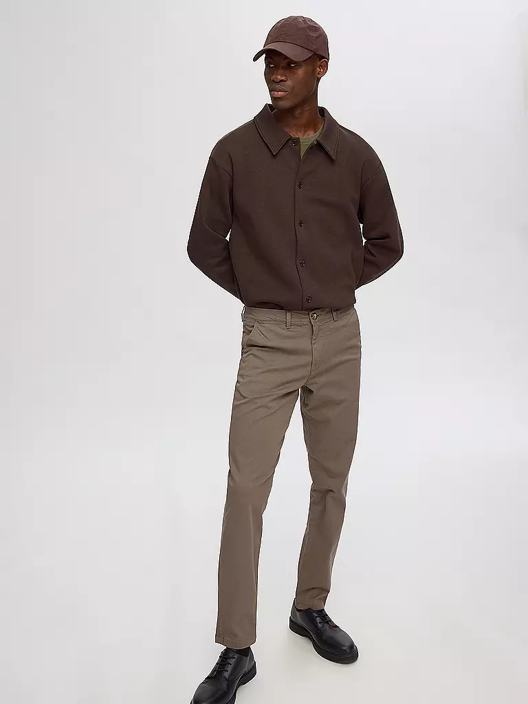SELECTED Chino Slim Fit SLH175 braun