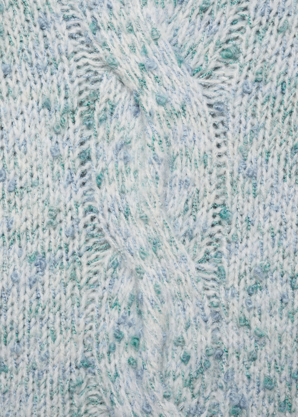 Mango Kids gebreide trui turquoise