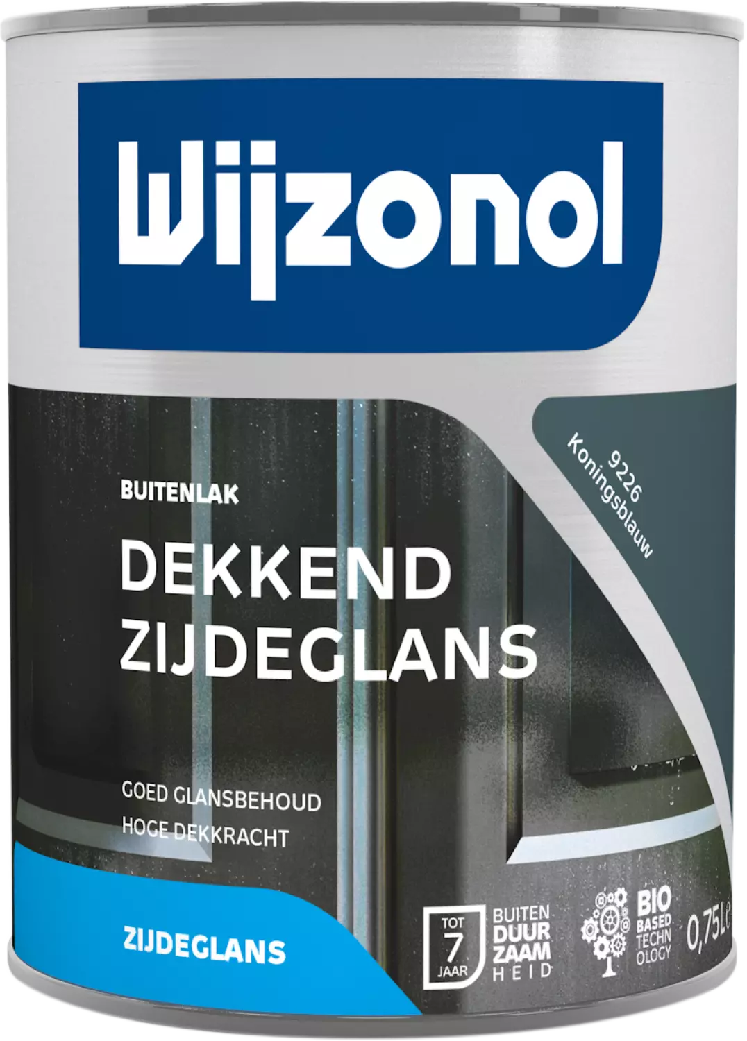 Wijzonol Dekkend Zijdeglanslak - 9226 Koningsblauw - 0,75L