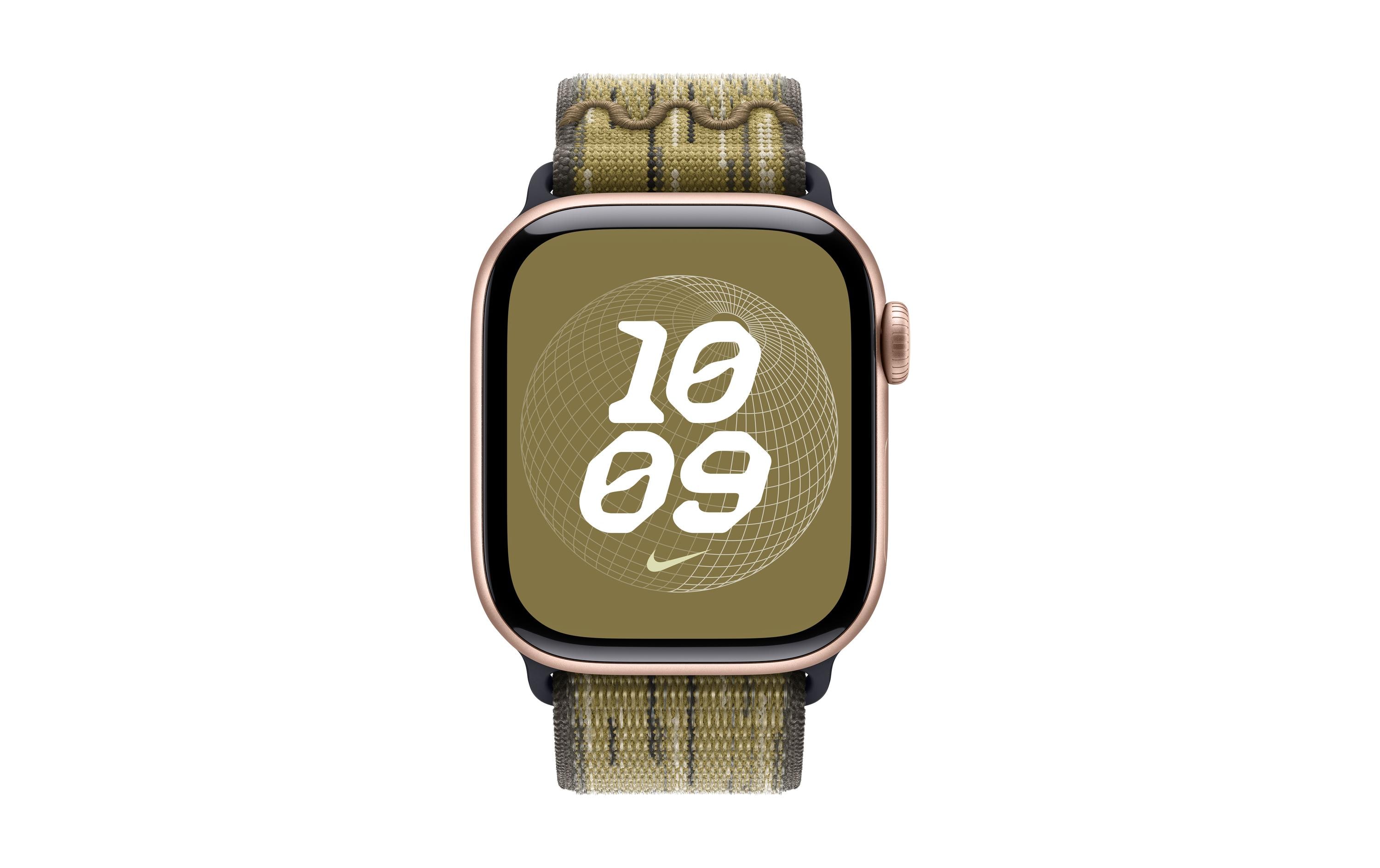 Nike Sport Loop 42 mm Grün/GrauArmband zu Apple Watch 42 mm