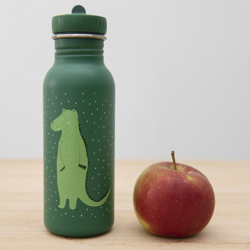 Gourde en acier inoxydable 500 ml - Mr Crocodile vert