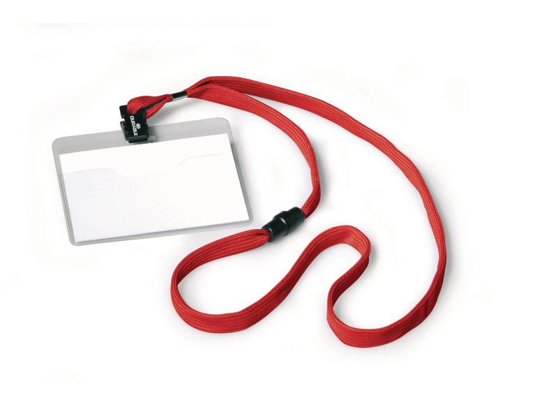 DURABLE 60 x 90 mm 10 Stück, Rot Namensschilder, 10 Stück