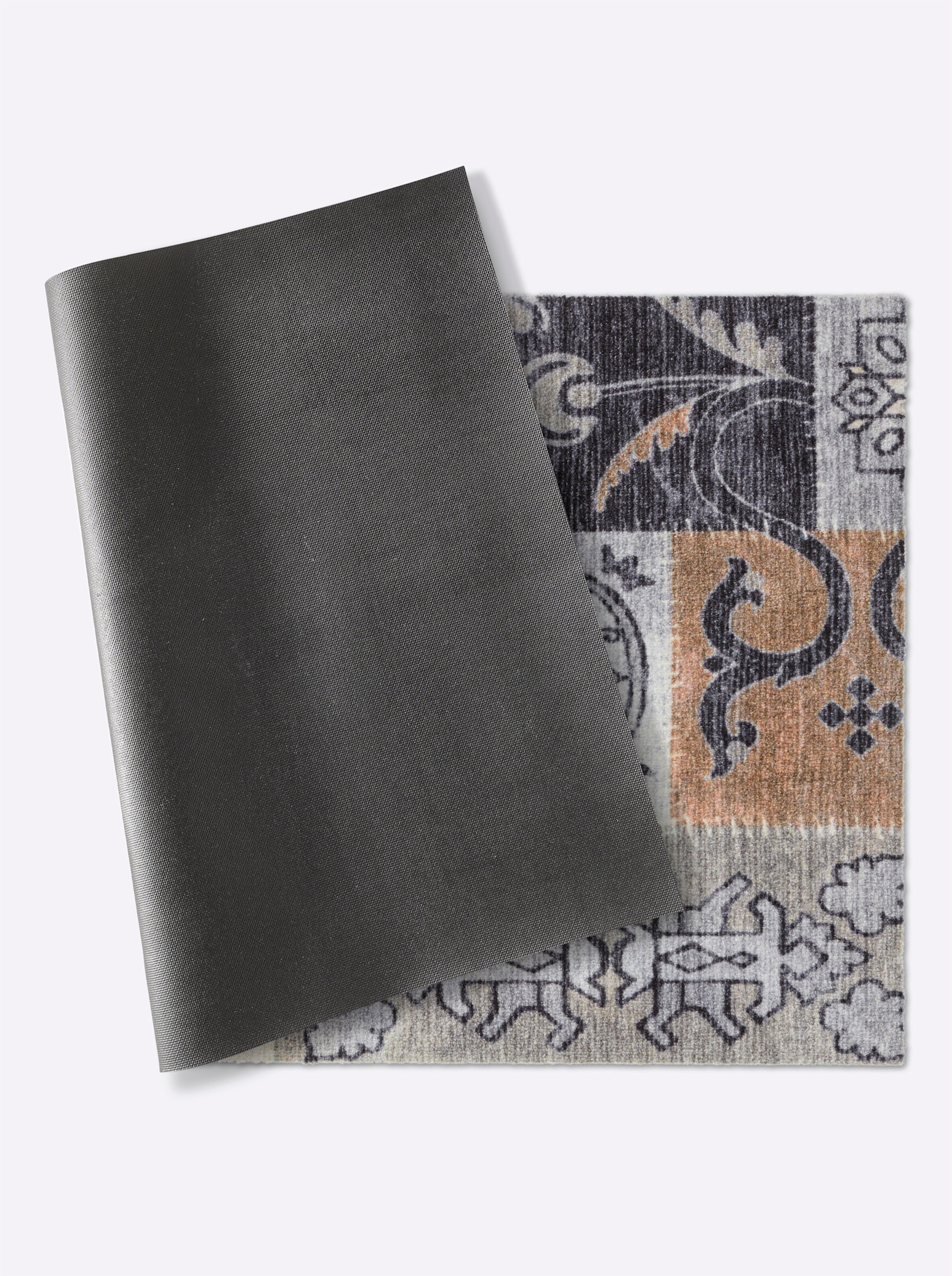 wash+dry by Kleen-Tex Fußmatte in beige-grau