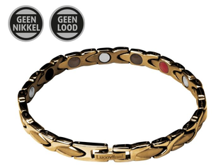 Lucovitaal Yinmagnetic Magneet Armband Goud 1ST