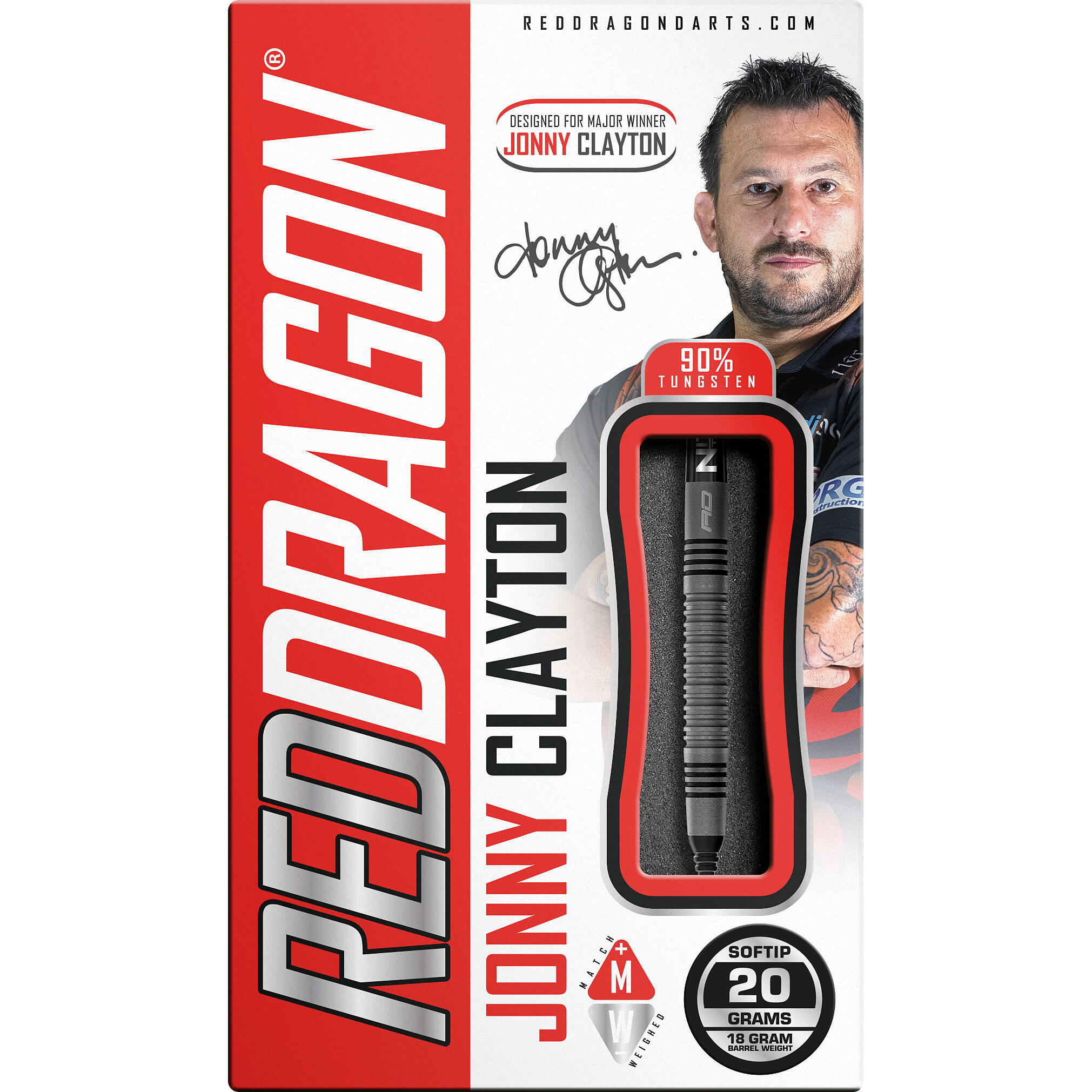 Red Dragon - Jonny Clayton Oxide - Softdart