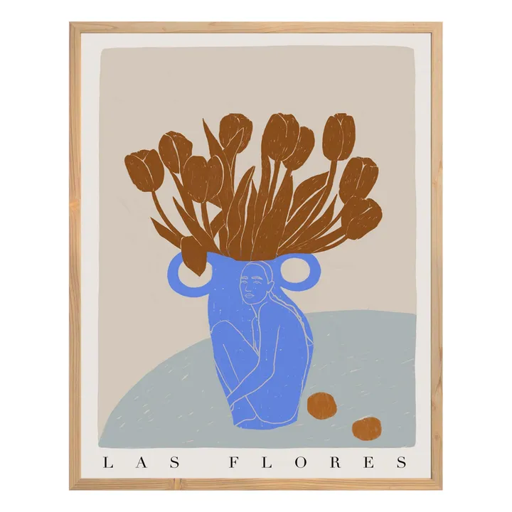 Carla Llanos Affiche Flower #10