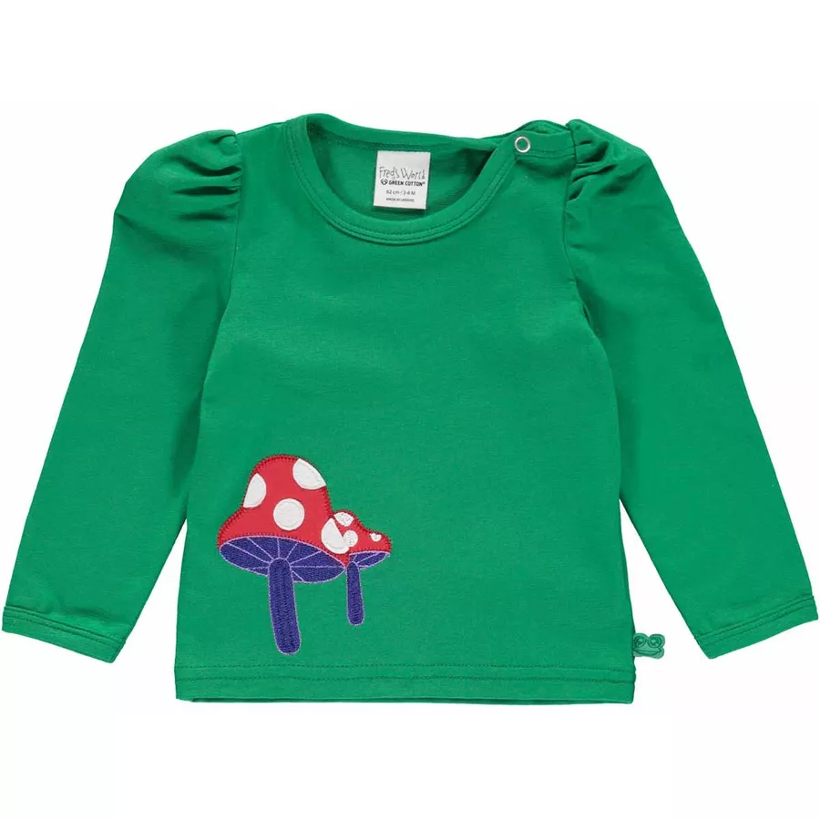 Fred's World Babylangarmshirt Earthgreen