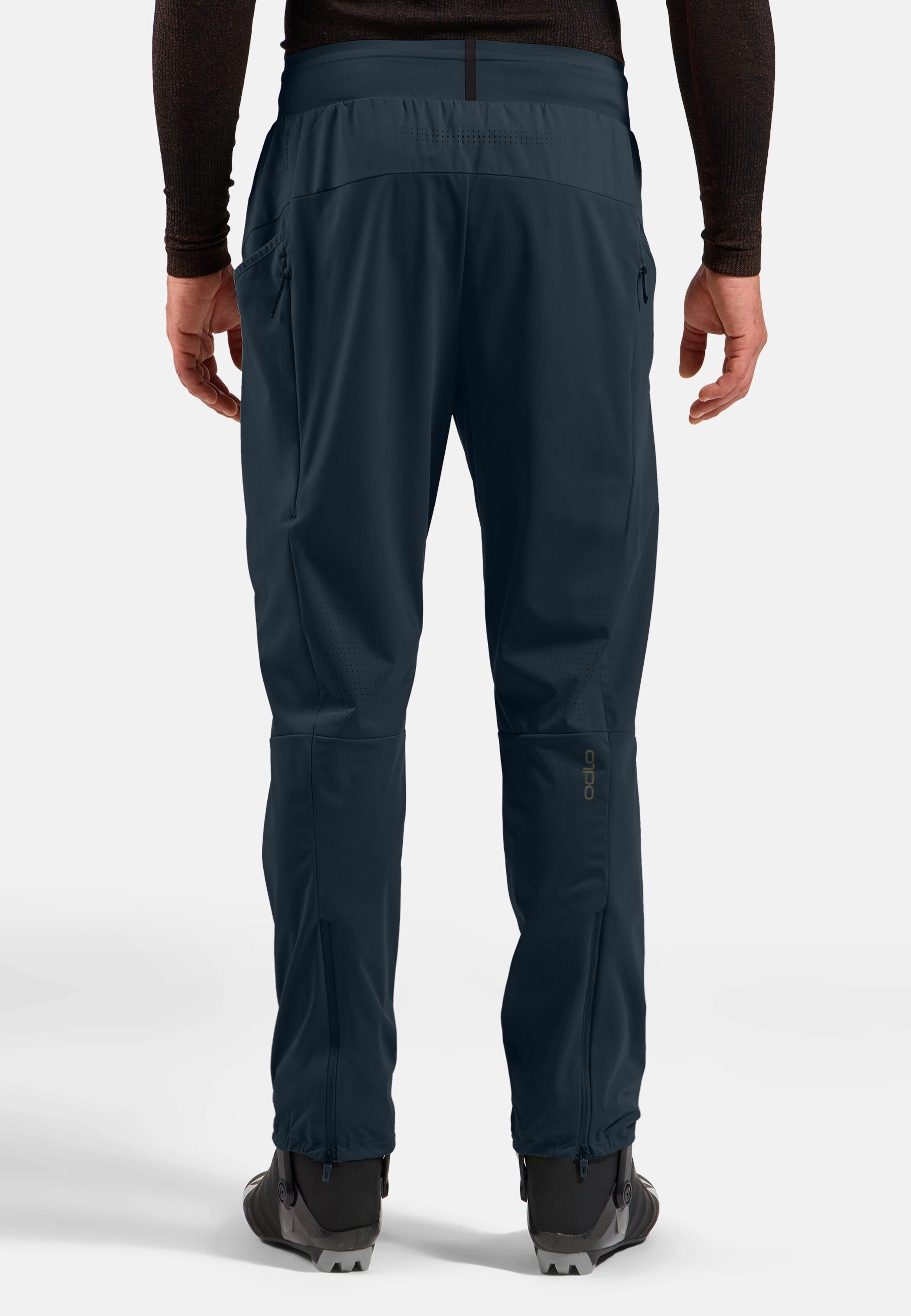 Winddichte Zeroweight Pro Warm Langlaufhose in dark sapphire