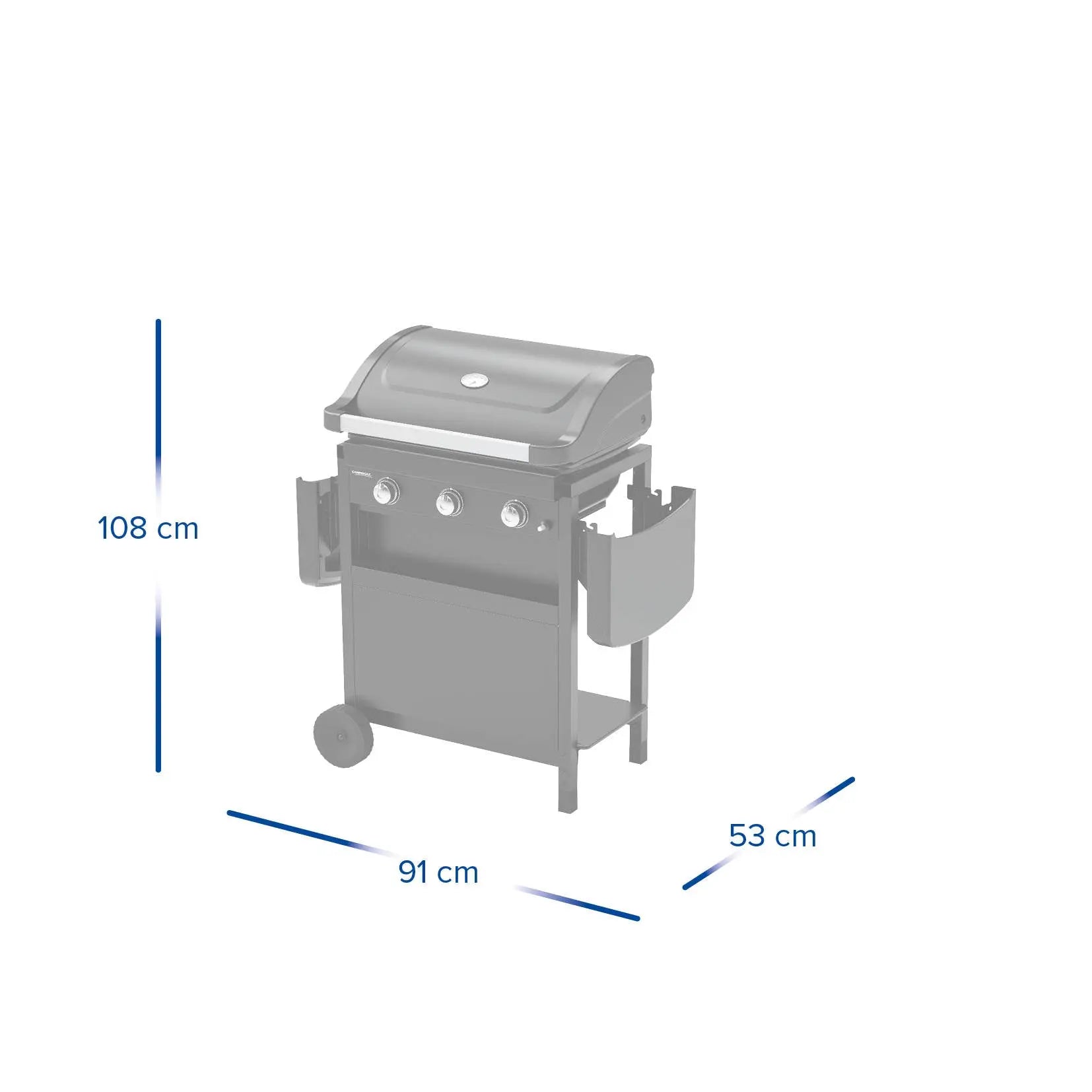 Compact 3 L Gasgrill