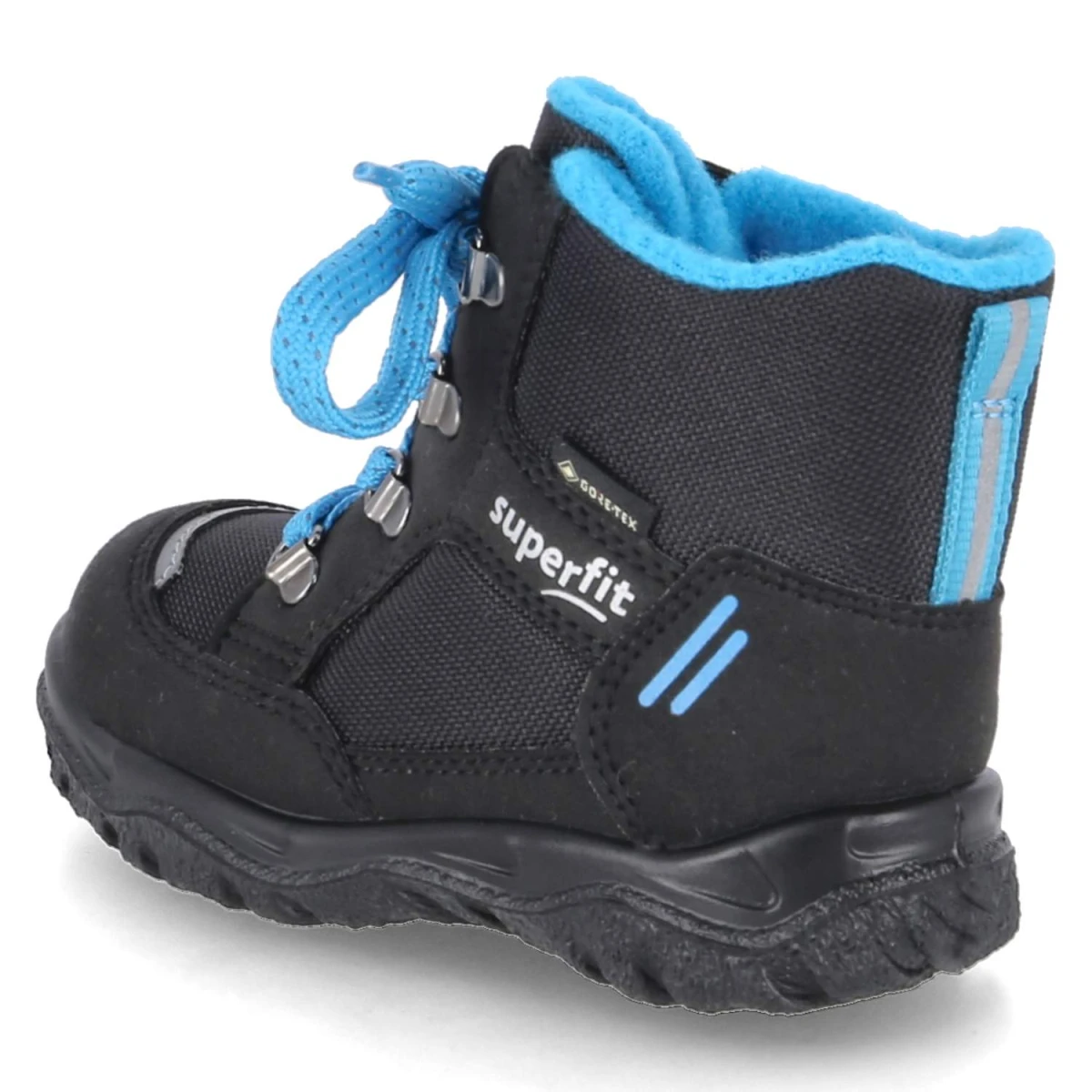 SuperfitWinterstiefeletten HUSKY1 - SCHWARZ/HELLBLAU