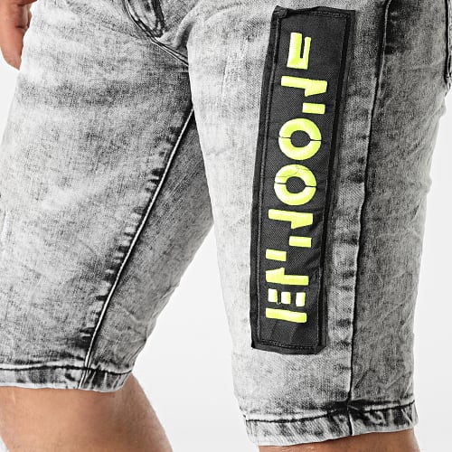 Short Jean E7776 Gris