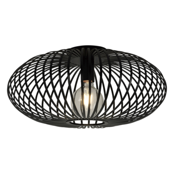 KARWEI plafondlamp Nora zwart ø46x23,5cm