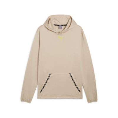PumaPUMA FIT Taped PWRFleece Lite Hoodie - beige
