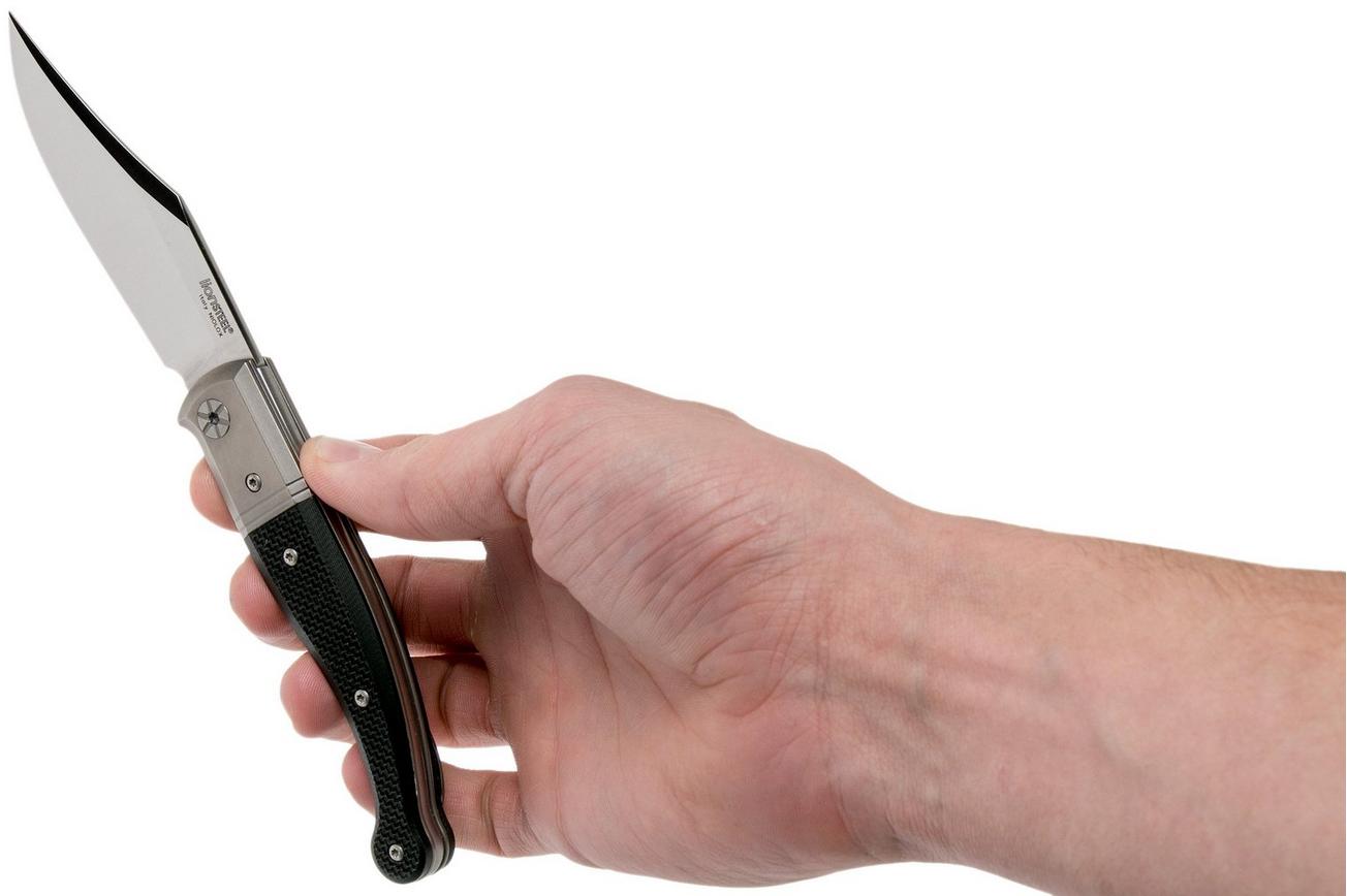 LionSteel Gitano Black G10 GT01 GBK zakmes, Gudy van Poppel design
