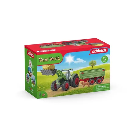 Schleich® 42379 Farm World - Traktor mit Anhänger