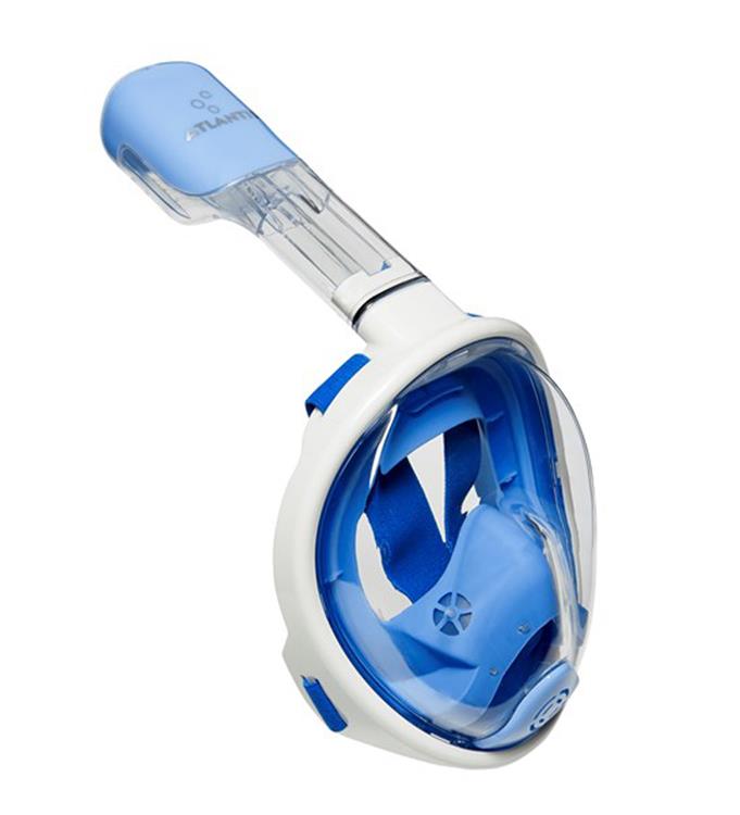 Atlantis Junior Wit Blauw Snorkelmasker