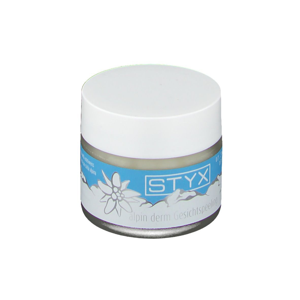 STYX alpin derm Gesichtspeeling mit Edelweiss