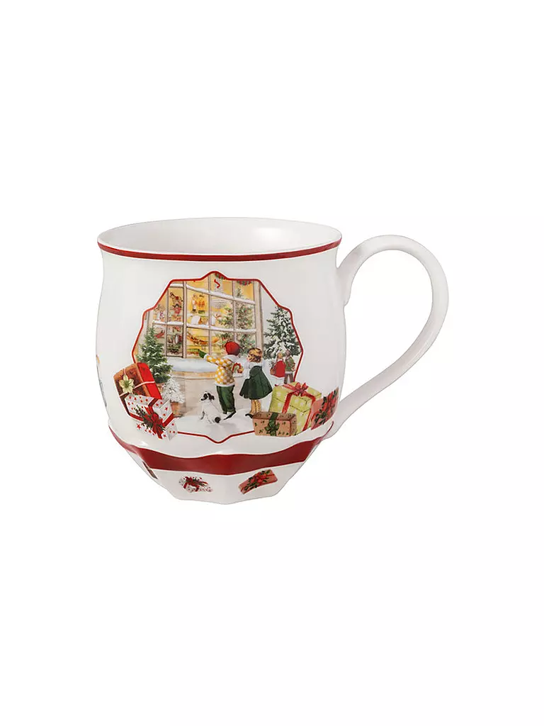 VILLEROY & BOCH Weihnachts Jumbobecher Toys Fantasy 0,53l Spielzeugladen bunt