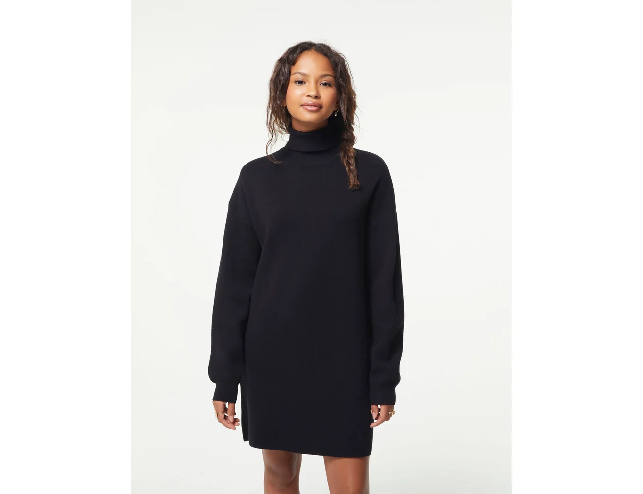 Robe pull noire