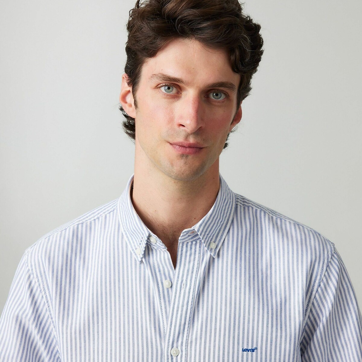 LEVI'S<br>Bainha Oxford Relaxada com botão kraag