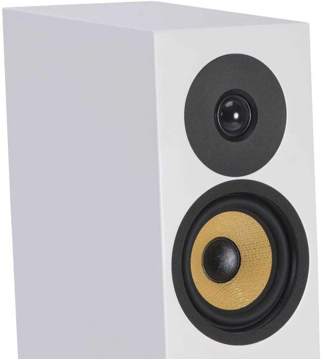 Davis Acoustics Courbet N°4 Blanc Satiné (la paire) Enceintes colonne