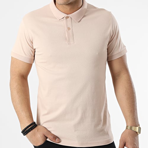 Polo Manches Courtes O-82002 Beige