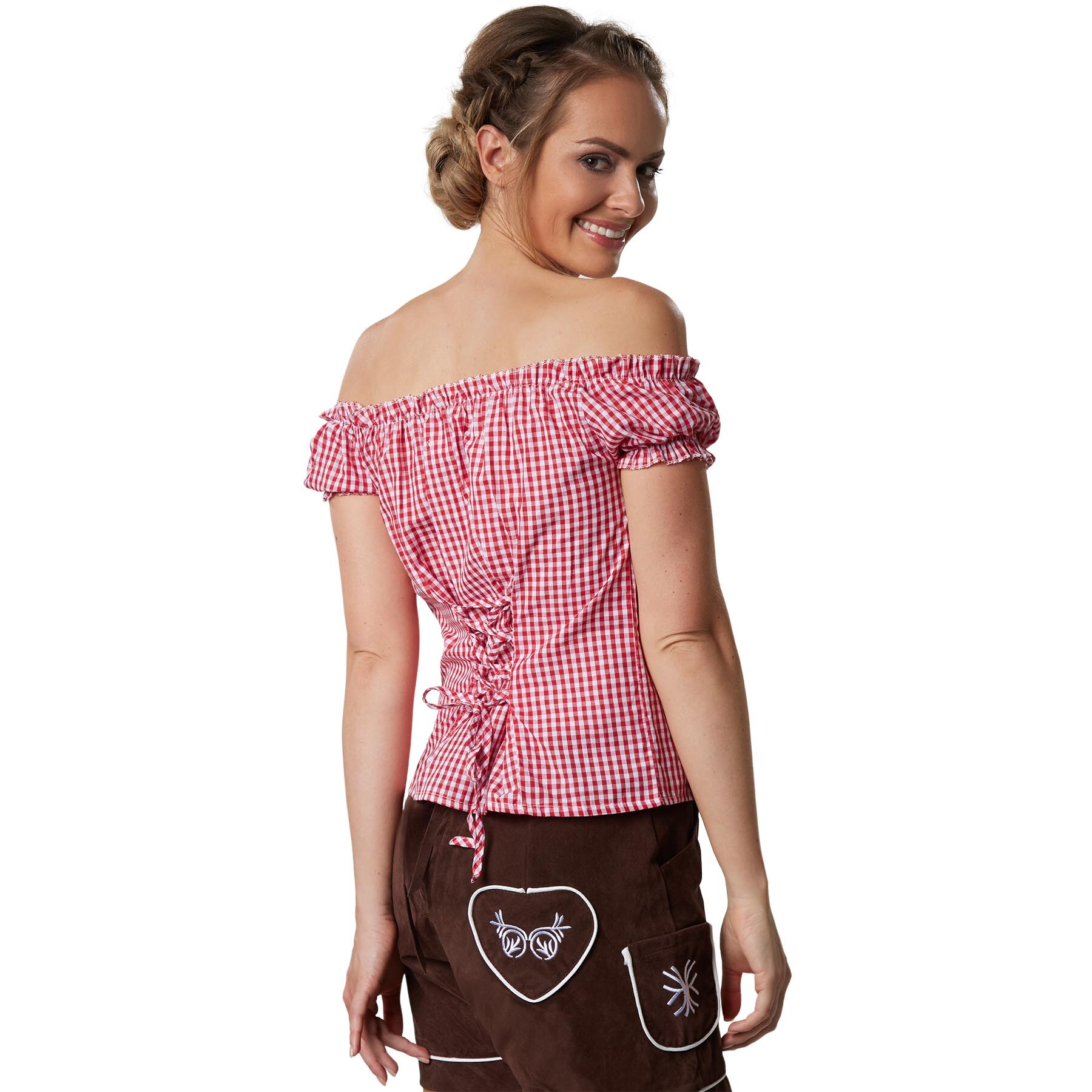 tectake® Trachtenbluse Hilde