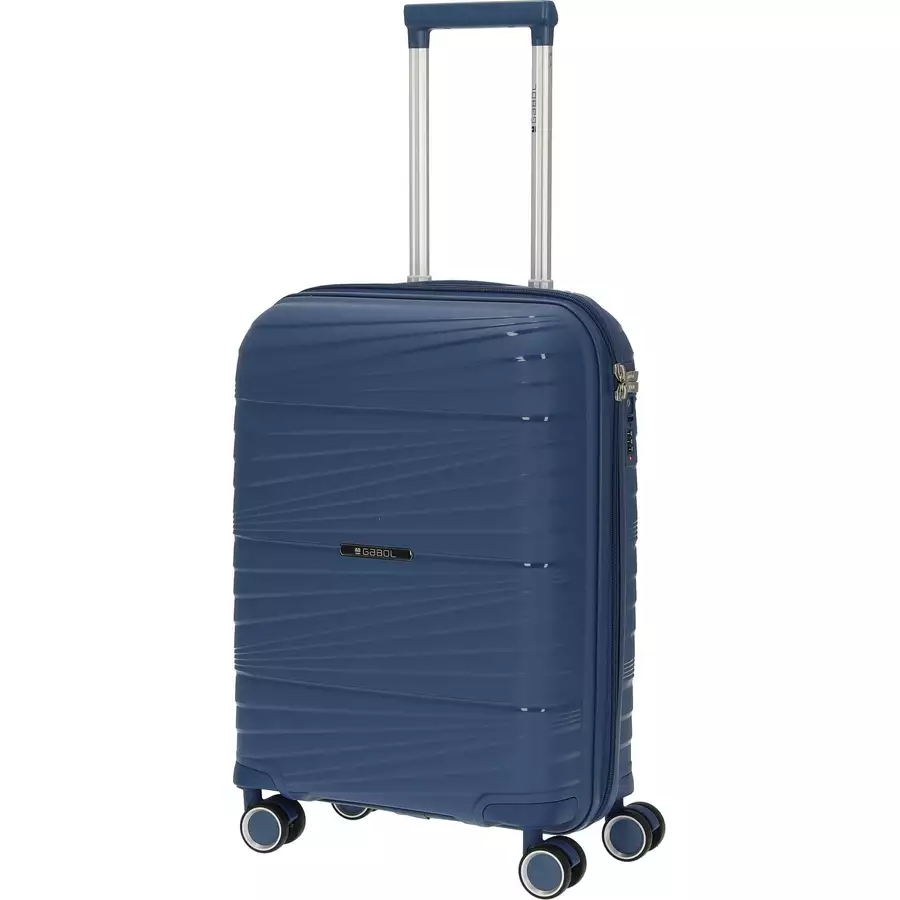 Gabol Kiba - 4-Rollen-Kabinentrolley 54 cm blue