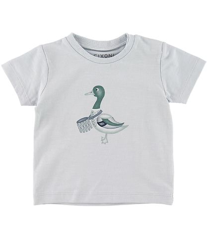 Fixoni T-shirt - LyseBlå m. And