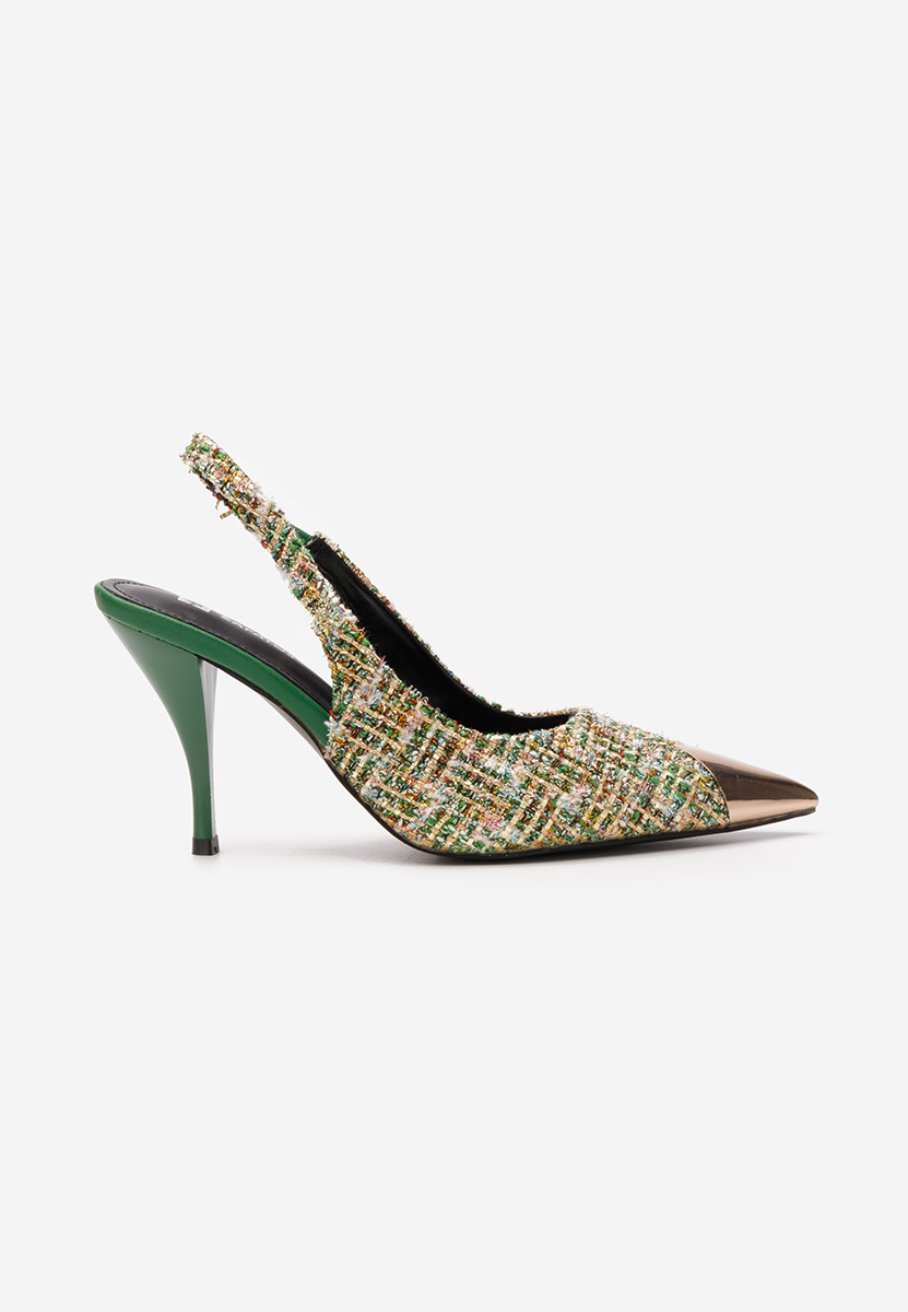 Chaussures élégantes femme vert Sagria