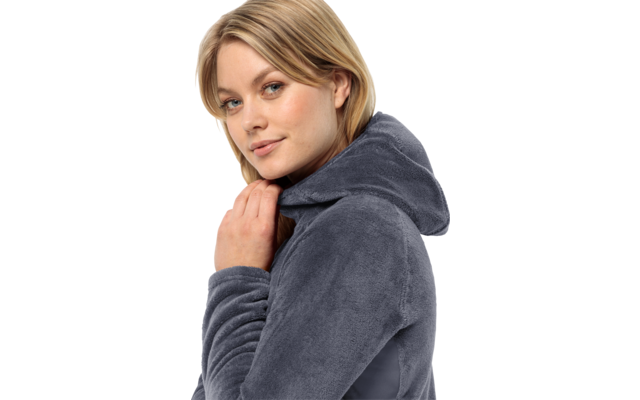 Jack Wolfskin Rotwand Hooded Damen Fleecejacke
