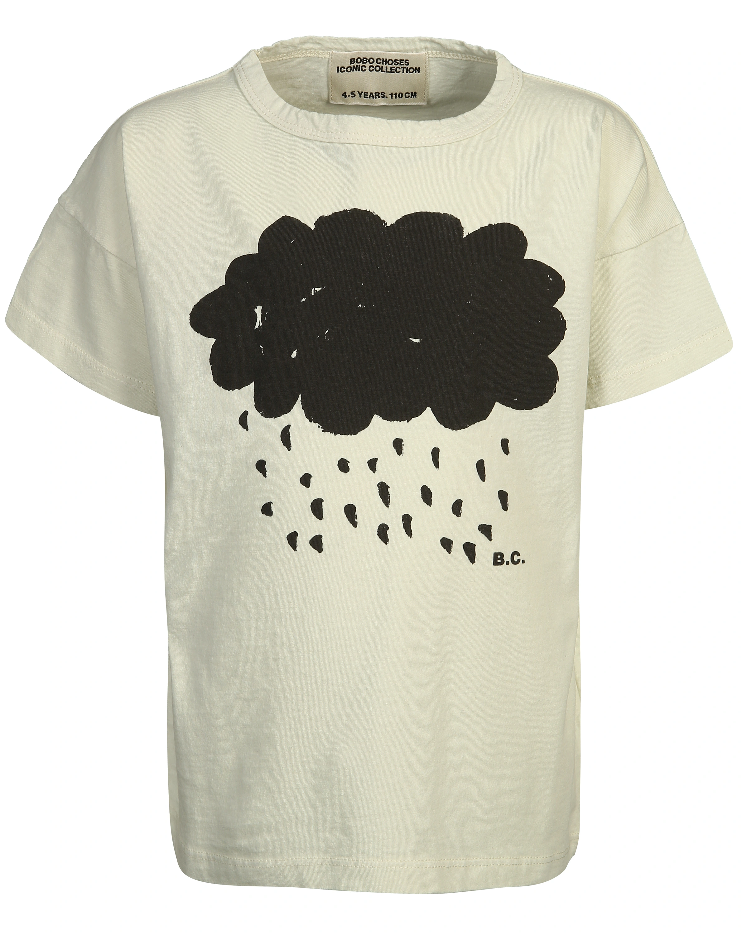 T-Shirt WOLKE in bone white
