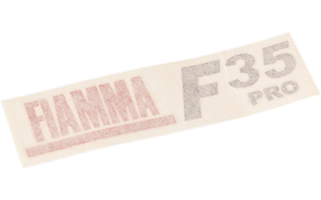 Fiamma Aufkleber für Markise F35pro - Farbe Deep Black Fiamma Ersatzteilnummer 98673-168