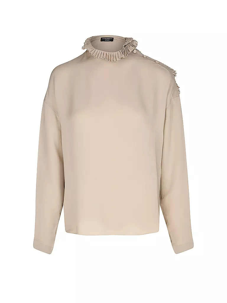 EMPORIO ARMANI Seidenbluse  beige