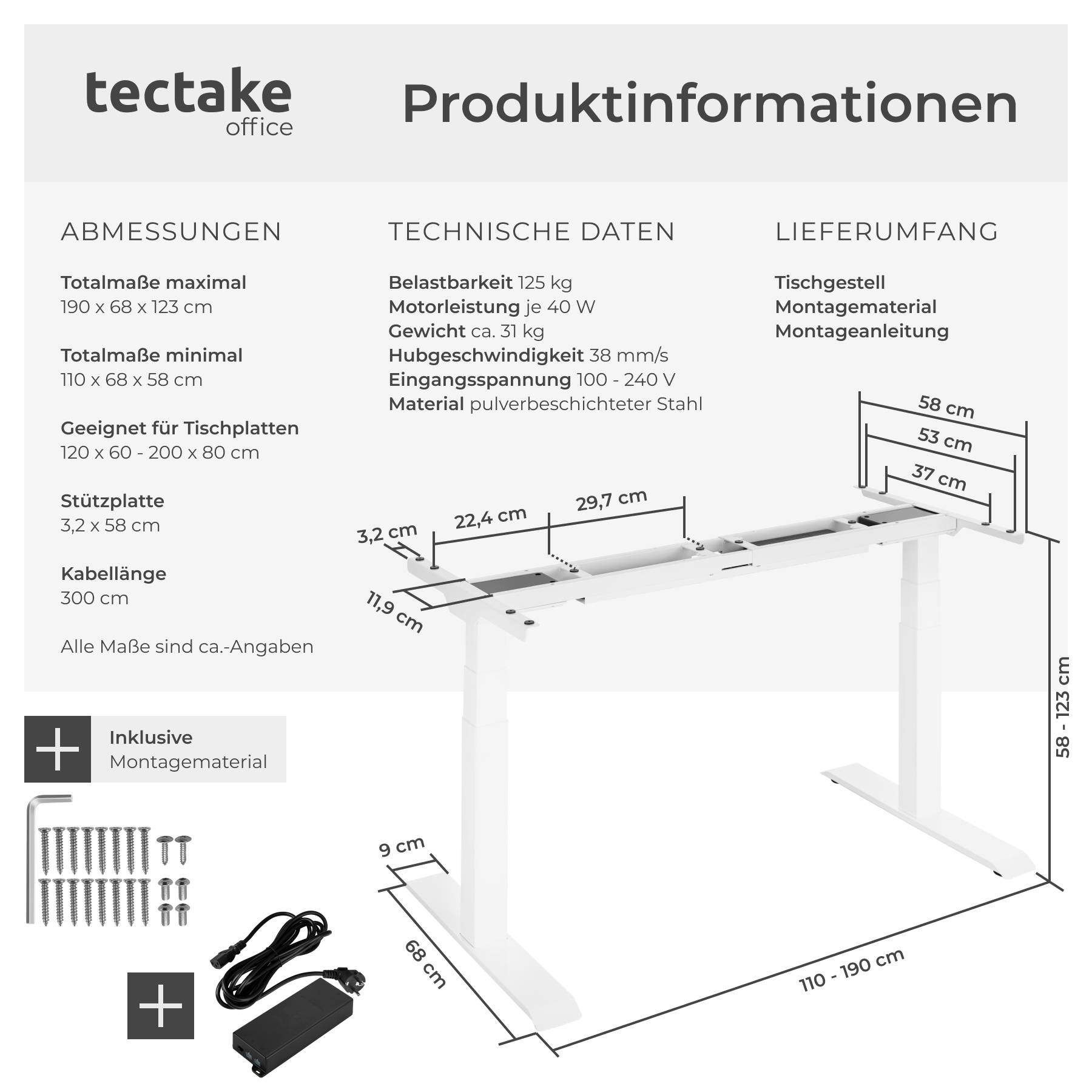 Tischgestell Denis