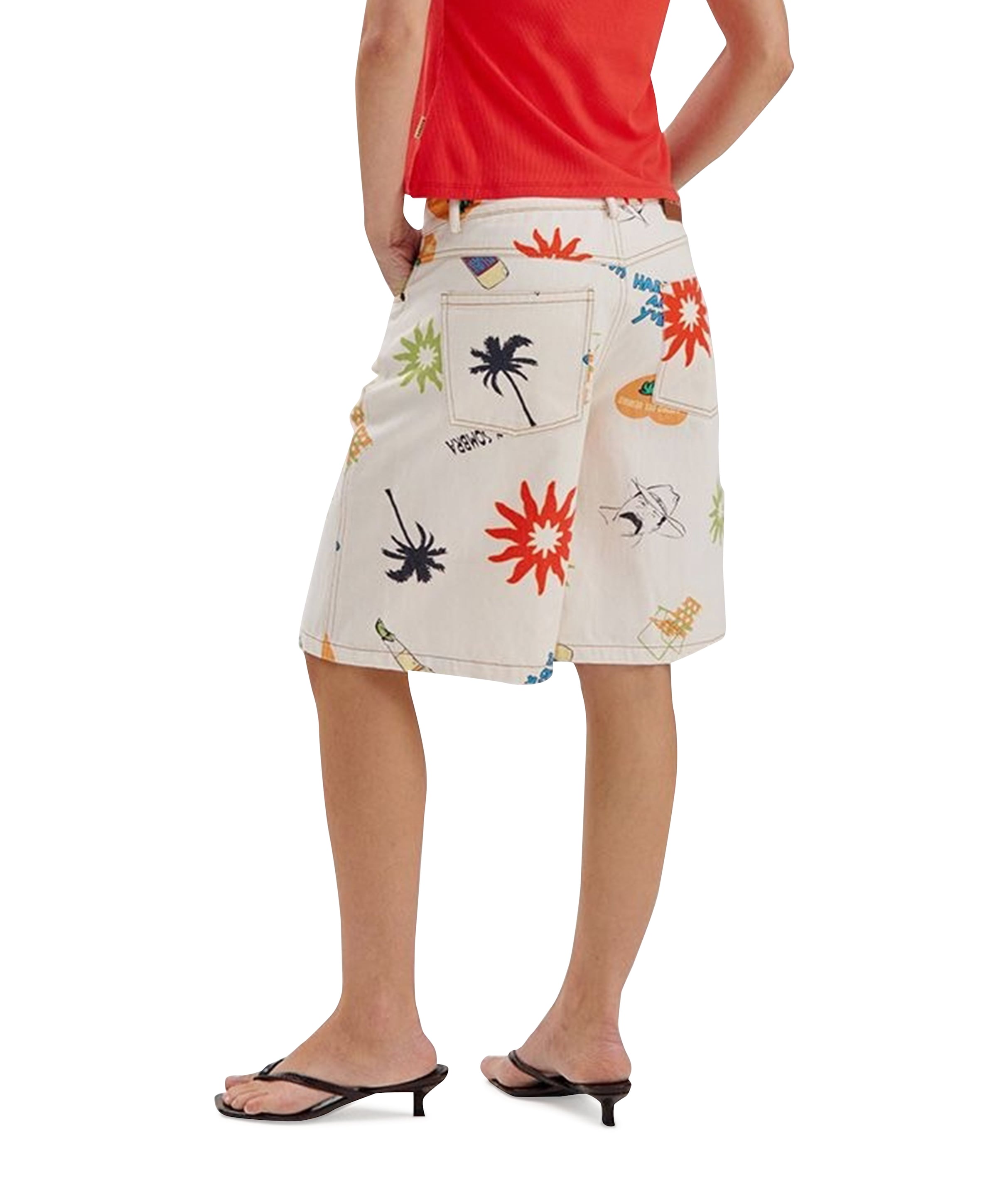 Harper & Yve FAYRA-SH dames jorts beige