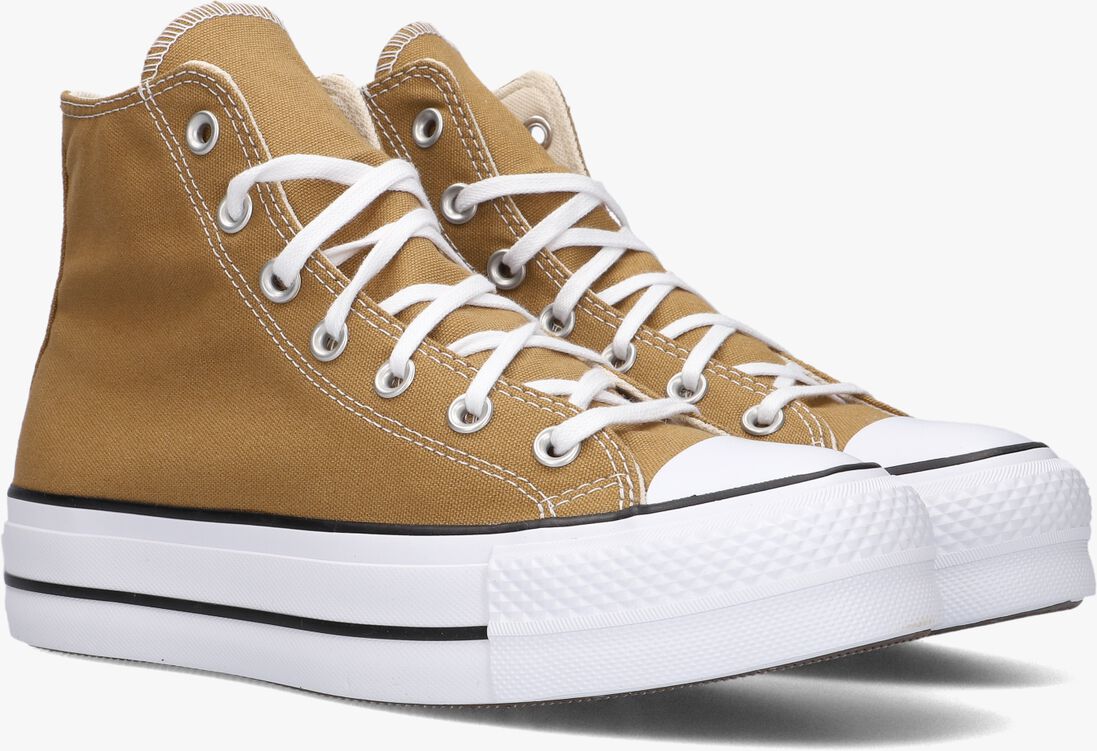 CONVERSE bruine converse hoge sneaker chuck taylor all star lift platform