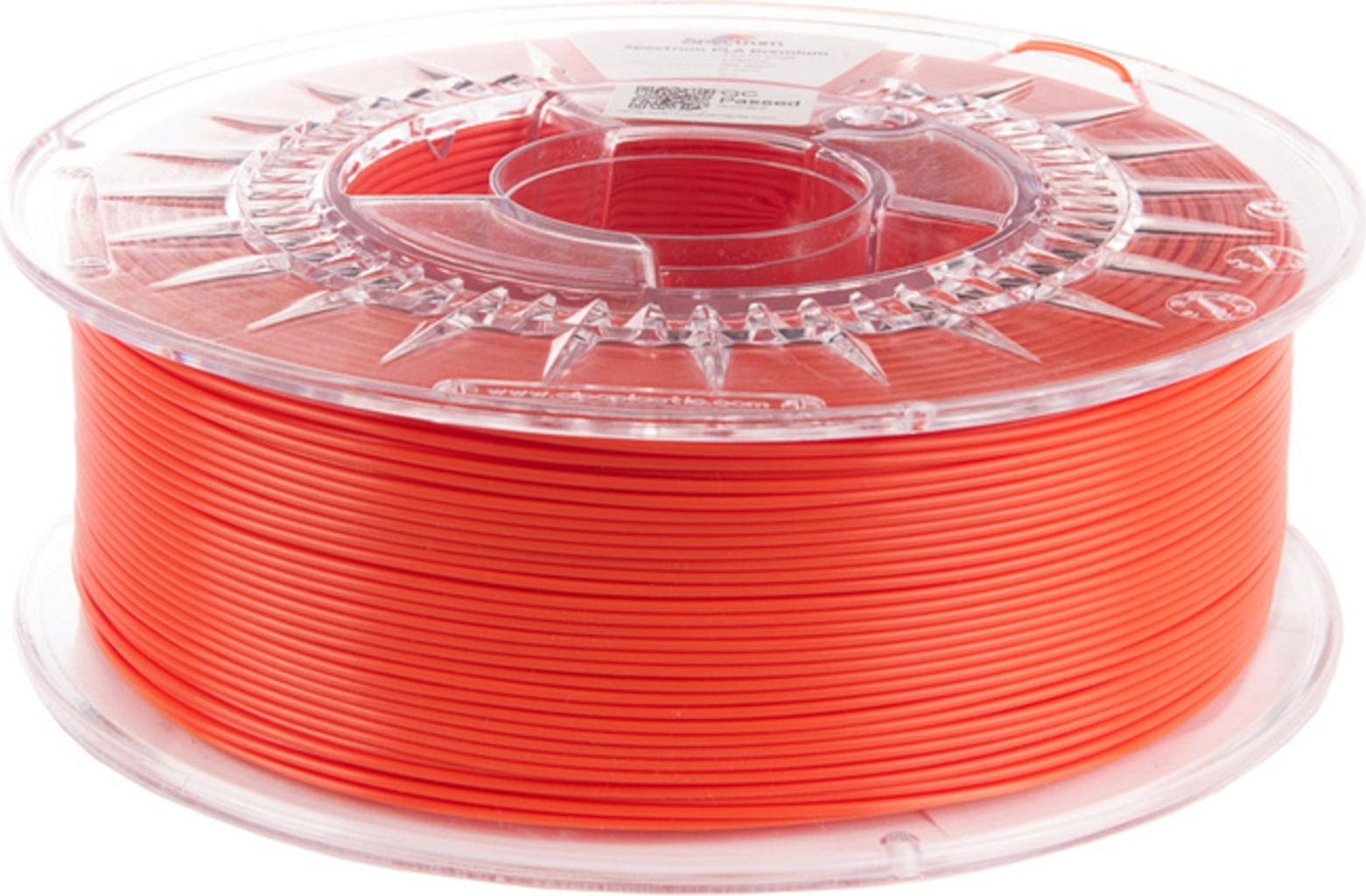 Spectrum  PLA Premium Fox Orange, 1,75 mm / 1000 g    Verzugsfreies PLA in guter Qualität